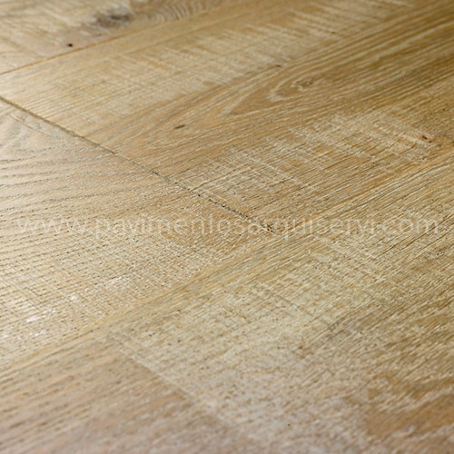 Madera Natural Parquet Roble Gris Rugoso Aceitado